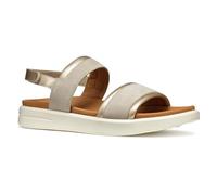 Geox Damen D XAND 2S A Sandal, Lt Taupe/Lt Gold, 39 EU