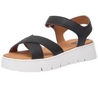 Geox Damen Dandra 40 C Wedge Sandal, Schwarz, 38 EU