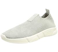 Geox Damen J Aril Girl Sneakers, Silber, 38 EU