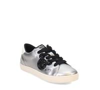 Geox Damen J Kathe Girl H Sneaker, Silver, 37 EU