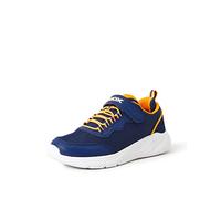 Geox Damen J Sprintye Boy Sneakers, Navy Orange, 38 EU