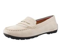 Geox Damen Slipper KOSMOPOLIS Grip, Frauen Slip On,lose Einlage,Slides,Schlupfschuhe,schluepfschuhe,Loafer,College Schuhe,Weiß (Off White),37 EU