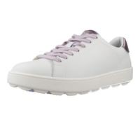 Geox Damen - Sneaker SPHERICA ECUB in weiß Glattleder
