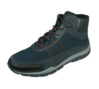 Geox Damen Stiefel KANDER, Frauen Schnürstiefel,lose Einlage, ladies feminin elegant women's women woman freizeit leger boots,BLAU,36 EU / 3 UK