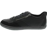 Geox U Elver B Sneaker, Black, 41 EU