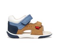 Geox Baby-Jungen Sandale B ZAPITO Caramel/DK Blue Größe 23 EU