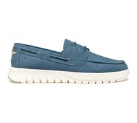 Slipper GEOX "Geox Slipper Textil", Herren, Gr. 44, jeans, Textil, Schuhe Slipper (54279337-44) jeans