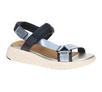 Geox Damen D FLEXTRIDE S D Wedge Sandal, Navy/AVIO, 38 EU