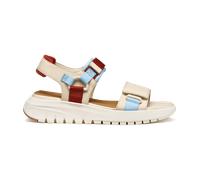 Geox Sandalette D FLEXTRIDE S C Keilabsatz Papyrus/Crystal Damen Größe 36