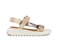 Geox Flextride Sandalen rose beige metallic D65BSD für Damen, beige, Größe 37 EU