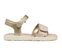 Geox J Haiti Girl Sandal, LT Gold, 27 EU
