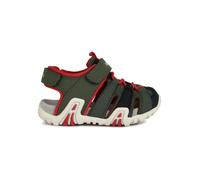 Geox Halbsandalen "Kraze" in Khaki - Größe 23 | Kindersandalen