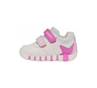 Geox Halbschuhe Lederimitat/Textil Weiß/Pink - 22