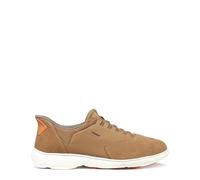 Geox Herren - Slipper Nebula 2.0 Plus in braun Rauleder