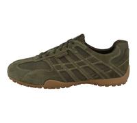 Geox Sneaker Snake Original (Leder) militärgrün Herren, Größe Euro (US) 44 (11)