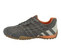 Geox Sneaker Snake Original A (Veloursleder/Synthetik) dunkelgrau Herren, Größe Euro (US) 45 (12)