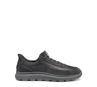 Geox U Spherica Plus A Herren Sneaker Slip-On Schuhe U56MPA 08522 C1115 Grau, Schuhgröße:46 EU