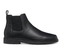 Stiefelette GEOX "Geox Stiefelette Leder/Textil", Damen, Gr. 44, schwarz, Leder, Textil, Schuhe Stiefelette (87934249-44) schwarz