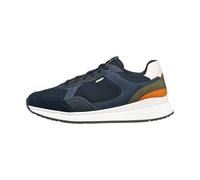 Sneaker GEOX "Geox Sneaker Lederimitat/Textil", Herren, Gr. 44, avio, Lederimitat, Textil, Schuhe Sneaker (98387218-44) avio