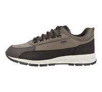 Geox Herren U Delray B Abx B Sneakers, Dk Coffee Dove Grey, 42 EU
