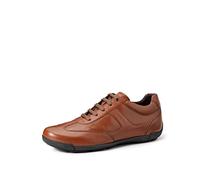 Geox Herren U Edgware A Sneaker, Cognac, 43 EU