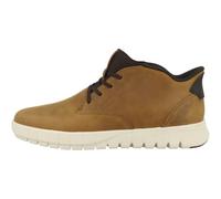 Sneaker GEOX "Geox Sneaker Leder/Textil", Herren, Gr. 46, braun (hellbraun), Leder, Textil, Schuhe (83398722-46) hellbraun