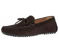 Geox Herren U ISTRIA A Moccasin, Dark Brown, 43 EU