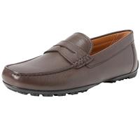 Geox Herren U KOSMOPOLIS +Grip W Moccasin, Dark Brown, 44 EU