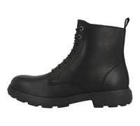 Schnürstiefelette GEOX "Geox Stiefelette Leder", Herren, Gr. 41, schwarz, Leder, Schuhe (45195764-41) schwarz