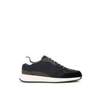 Geox Herren U MOLVENO A Sneaker, Black, 45 EU