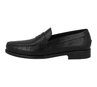 Geox Respira U New Damon B Schuhe Mokassin Slipper Schwarz U641ZB, Größe:EU 46 - UK 11 - 30.6 cm, Farbe:Schwarz