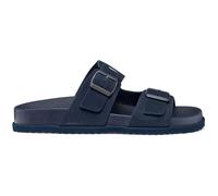 Pantolette GEOX "Geox Pantoletten Veloursleder", Herren, Gr. 45, navy, Veloursleder, Schuhe Pantolette (20754131-45) navy