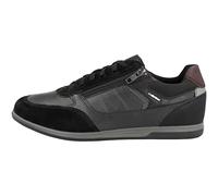 Geox Herren U Renan Sneakers, Schwarz, 42 EU