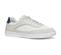 Geox Herren U RIETI A Sneaker, White/Off White, 41 EU