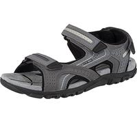 Geox sportliche Sandalen S.STRADA D in Grau 40