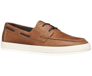 Geox Herren U SERIFOS J Moccasin, Light Brown, 44 EU