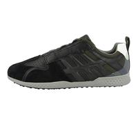 Geox Herren U SNAKE.2 A Sneaker, Schwarz Grau (Black), 45 EU