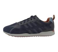 Geox Respira Snake 2 Herren Sneakers Halbschuhe , Größe:EUR 41, Farbe:Blau (Navy / Dk Avio)