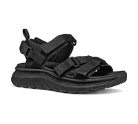 Geox Herren U SPHERICA ACTIF X S Sport Sandal, Black, 44 EU