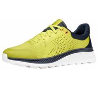 Geox Herren U SPHERICA ACTIF X1 Sneaker, Lime Green/Navy, 45 EU