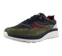 Geox Sneaker Spherica Actif X1 Marineblau/Moosgrün Herren Größe 41