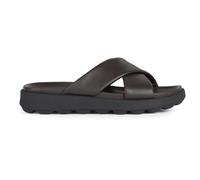 Geox Herren U Spherica Ec6 B Slide Sandal, Dunkelbraun, 43 EU