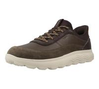 Geox Sneaker U Spherica Plus A Leder/Textil Military Herren Größe 45
