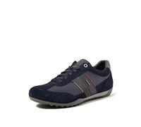 Geox U Wells C U52T5C 022ME CF47J Navy/Dk Burgundy Dunkelblau 45