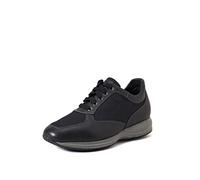 Geox Herren Uomo Happy Sneakers, Schwarz, 45 EU