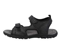 Geox Uomo Strada Sandalen EU 43 Black (Herstellerartikelnummer: U4224A000MEC9-999-43)