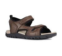 Geox Herren Uomo Sandal Strada A Sandalen 47 EU Braun Coffee C6009
