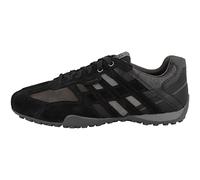 Geox Herren Uomo Snake Sneakers, Schwarz, 41 EU