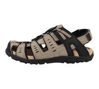 Geox Herren Uomo Strada C Sport Sandal, LT Taupe, 46 EU