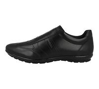 GEOX Herren Slipper Schwarz Schuhe, Größe:44